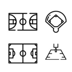 Cancha(s) deportiva(s) Cancha(s) deportiva(s)
